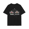 Erkekler T-Shirts Modaya Modeli Sınırlı Boş Zaman Yüksek Sokak Hip Hop Yaz Yeni Gevşek Yuvarlak Boyun Kısa Kollu T-Shirt