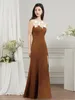 Sexy Split sirène robes de soirée 2022 conçu dentelle Appliques pure cou dos nu longue élégante formelle bal robes de soirée cps3013