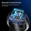 M12 TWS hörlurar Nya trådlösa Bluetooth -hörlurar V5.0 LED Power Display Earskydd Smart Touch Control Headset för iPhone 12 13 Samsung S20