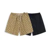 Men's shorts summer fashion outdoor sports cotton letter medium pants casual pants.