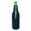 Neopren-Reißverschluss für Bierflaschen, Party-Dekoration, 340 ml, Rotweinglas, Isolierhüllen, Weinflaschen, Schutzhülle JLE14187