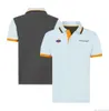 Nowy dla Mercedes F1 Racing Team Polos T-Shirt Motorsport Auto Petronas Summer Szybki suchy oddychanie