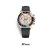 R Montres o Wristwatch L Luxury E Designer X Daytone Luxury Watch Silicone Strap Watches personnalisées Pagani Design Mechanical7377526