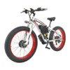 USA SMLRRO XDC600 26 inç 2000W Çift Motor Elektrik Bisikleti 4.0 Yetenekli Lastik 48V 22.4an 55km/s 65km Kilometre Elektrikli Bisiklet