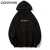 Gonthwid Hoodies 스웨터 스트리트웨어 힙합 하라주쿠 캐주얼 후드 땀 셔츠 남성 패션 풀오버 탑 220402