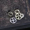 Stud Women Steampunk Antique Gear Pendant Dangle Long Hook Earring Club JewelryStud8589151