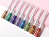 16 Colors Diamond Glitter Eyeliner Pen Colorful green yellow gold silver orange blue purple Long lasting Waterproof Liquid Eyeline7408946