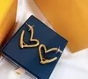 Bracelet Earrings Necklace Lvssletter Luxury Designer Viuton Jewelry Brand Heart-shaped Women's fashion brand Valentine's Day birthday gift with box