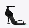 lady dress party sandal Femme Sandales Talons hauts en cuir suédé,chaussures à bride cheville designs de luxe opyum brand design