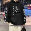 Attaque d'anime sur Titan Levi Ackerman Print Sweatshirt Hoodie Men Femmes Cartoon Pullover Graphic HARAJUKU COST COST COSTES HOODIES Y220702
