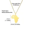 Colliers pendants Collier Berber Africa For Women Chain Gold Gold en acier inoxydable Charme Collares Kabyle Berbere Jewelry Collier8948821