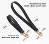 Length 38/60cm Bucket Shoulder Bags Shoulder Strap Accessories Handbag Straps Hobos shell bag handbags accessory parts for Brand Designer bags