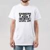 Herr t-skjortor spel sommar man t-shirt spelare inte åldras vi jämn upp kontrast bomullste-dator toppar skjorta för män