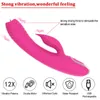 Cesoir vibrateur pour femmes puissant gode Vibration femelle Clitoris vibrateurs stimulateur de Clitoris imiter 12 vitesses jouet sexy