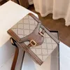 borse a tracolla shopping borse del telefono cellulare crossbody borsoni semplici lettera plaid piazza della moda della signora borsa della moneta classica designer di lusso famosi portafogli da donna