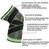 Resistance Bands Piece Sports Knee Pads Men's Compression Bandage Elastic Support Fitness Equipment Basketball Volleyball PadsResistance