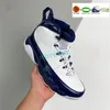 Nya 9 9s Chile Röda basketskor för män uppfödda patent universitet pärla blå vit gym röd OG Space Jam dream it mode Sneakers män sportskor USA 7-13