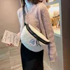 Winter Plush Woman Fanny Pack Warge-Capacity Casual Chest Fashion Velvet Crossbody Luxury Female Weist 220531