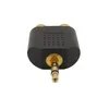 Inne akcesoria oświetleniowe 2/5 szt. 3,5 mm gniazdo męska wtyczka do 2x RCA Samice Złącze stereo Adapter audio M/F Y Złącze kabla rozdzielacza