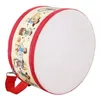 Tambour en bois pour enfants, Instrument de musique éducatif précoce pour enfants, jouets pour bébés, Instrument de battement, jouets à tambour à main 220706