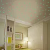 Sublimazione 100 pezzi stelle 3D luminose bagliore nel buio adesivi murali per bambini camerette camera da letto soffitto decorazioni per la casa fluorescente Sta4911812