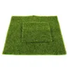 Fiori decorativi ghirlande 15 cm/30 cm sintetico artificiale verde erba verde tappetino giardino giardino micro paesaggio ornamento decorazioni per la casa finta mos