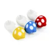 Mushroom Silicone Hand Oil Burner Smoking Pipes Dab Rig Accessories Colorful Small Spoon Pipe