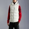 Gilet pour hommes Hooded Down Coat 22aw Fashion Puffer Brillbreaker Top Zipper Outwear Jacket Pocket