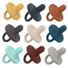 Baby Pacifiers Teether Soft Silicone Pacifier Nipple Soother Infant Nursing Sleep Chewing Toys for Baby Feeding 17 Colors 10PCS BA8078