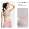 Yoga sportbeha's voor vrouwen Criss-Cross Back-training tanktops Sterke ondersteuning Crop Top Quick-drogende schokbestendig Vest