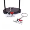 Ilove Jésus Christ Amour Porte-clés Pendentif Anneau Bijoux Religieux283S