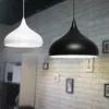 Pendant Lamps Modern Lights LED Bulbs Lighting Fixtures Dining Room Restaurant Cafe Bedroom Kitchen Lamp Black Hanging Light LuminairePendan