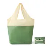 折りたたみ式ハンドショッピングバッグ携帯用フルーツ野菜の食料品袋高容量収納袋再利用可能なハンドバッグホームオーガナイザーBH6225 TYJ