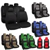 11 Sztuk Universal Car Seat Okładki Fit Wnętrze Akcesoria do samochodów VAN SUV