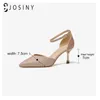 ヨシニー7cmの女性のパンプスの靴のためのハイヒールの女性のためのエレガントなファッション春秋のハイヒールパーティーオフィス220402