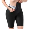 Body Shaper Sauna Costumes Sweat Minceur Pantalon Taille Entraîneur À Manches Longues Entraînement Lings Débardeurs Controle Panty Shapewear L220802