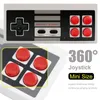 Retro Game Console 8 Bit Wireless Dual Controller Byggd i 620 Games handhållna Game Player GamePad Video AV Output