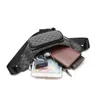 Mode riemtas voor heren Fanny Pack Taille Crossbody Wallets Lederen waterdichte borden Print Telefoon Pouch 220610