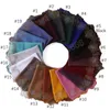 Kadınlar Düz Renkli Hicab Şifon Kare Eşarp Fashion Plain Elmas Çiçek başörtüsü Endonezya Malezya Scarf 90x90cm