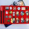 Cosplay Demon Slayer anime Key Chains Kids Kids Toy Giftories Set keychain toys collection collection collection