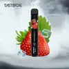 Spanska engelska paket Anpassa 800puffs Black Cool Vape Disponable Pod Vape Pen Tastefog Wholesale 11 Fruit Smaker