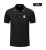 Sporting Cristal Men's and Women's Polo Shirt Silk Brocade Short Sleeve Sports Lapel T-shirt Logo Kan anpassas