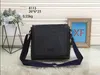 Special price! 26cm famous luxury shoulder bag Classic designer Men messenger bags briefcase cross body bag school bookbag 8113#26x6cm 2w3