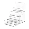 Ganci Rotaie Espositore Portamonete Organizer Portaoggetti Acrilico Rack Portafogli Scaffali Custodia Organizzatori semplici Scaffali Borse Stand DesktopHo