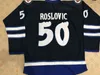 Nik1 50 Jack Roslovic Manitoba moose Jets Hockey Jersey stitched Customized Any Name And Number 21 FRANCIS BEAUVILLIER 42 PETER STOYKEWYCH