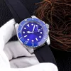 Uxury Watch Date Gmt Mens Watch Rubber Strap Ceramic Bezel Sapphire Crystal Automatic Mechanical Movemen