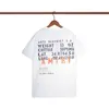 Maglietta da uomo corta da uomo Designer Amirs T manica T-shirt di marca di moda stampa di lettere Ca X2CN