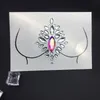 3D Cristal Glitter Jewels Tatuagem Adesivo Mulheres Moda Peito Corpo Gems Gypsy Festival Adorno Partido Maquiagem Beleza Adesivos