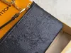 key pouch M62650 M80879 Pochette Wallet CLES Designer Bags Empreinte Leather Women Men Ring Credit Card Pres