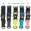 Dog Collars Leashes Airtag Collar Heady Deavy Duty with Holder Case調整可能なパッド付きエアタグペット